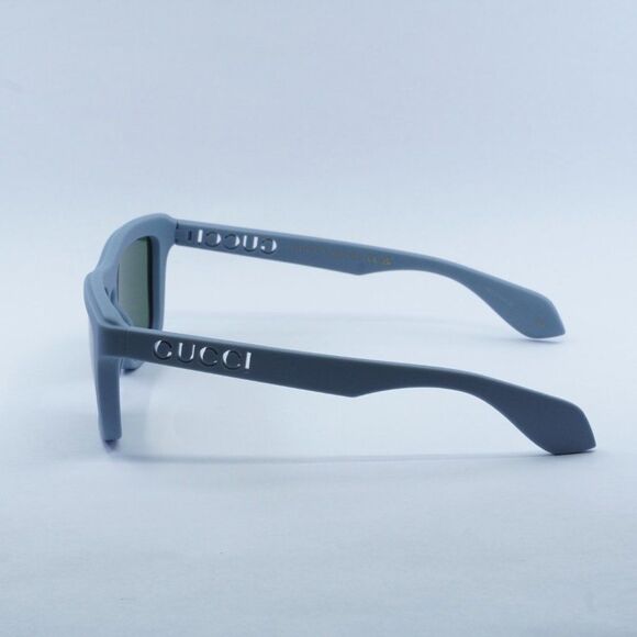 NEW GUCCI GG1571S 003 MATTE LIGHT BLUE/GREEN SUNGLASSES - Picture 6 of 11